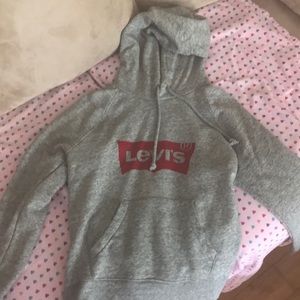 Levi’s gray hoodie size small